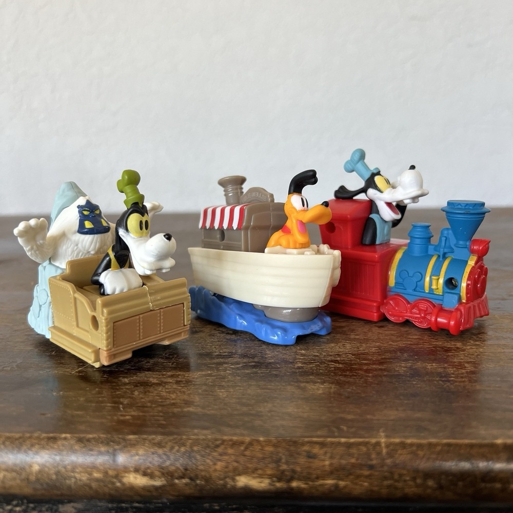 2020 Happy Meal Toys‎ - Mickey And Minnie's Runaway Railway Lot Of 3